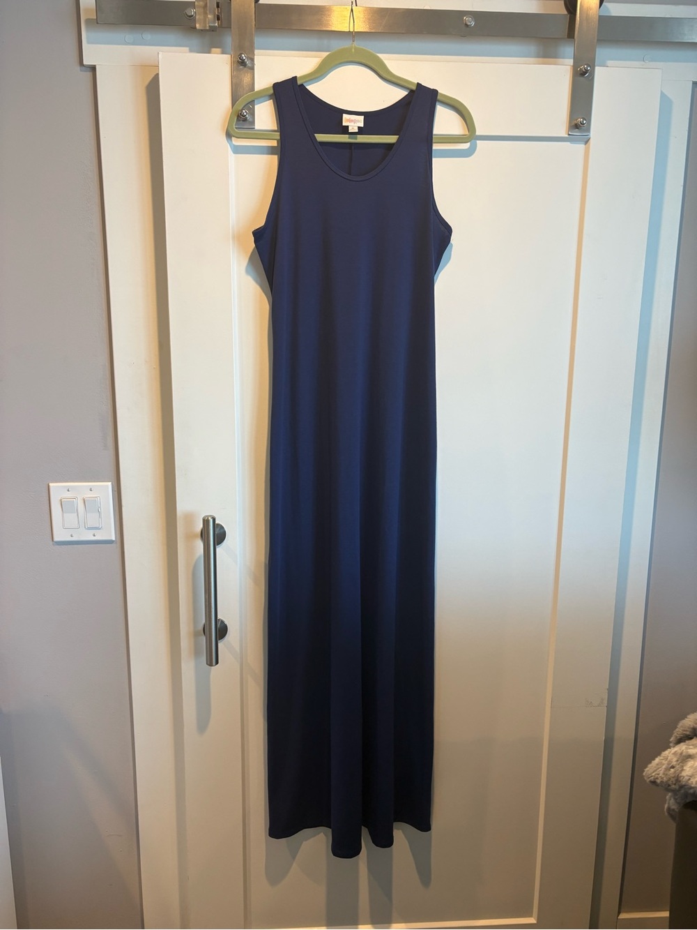 LuLaRoe Sleeveless Royal Blue Maxi Dress - Classic Tank Style Size M